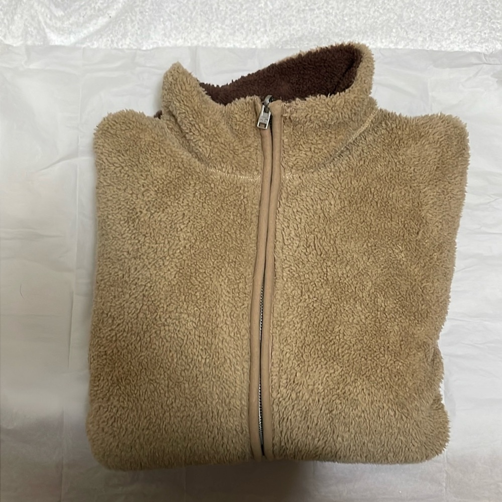 Hollister Teddy Bear Sherpa zip up